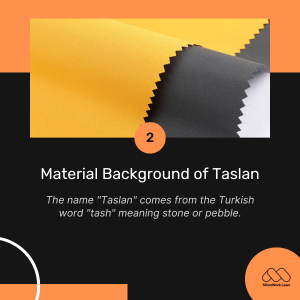 Material Background of Taslan