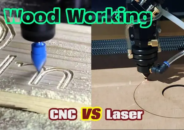CNC Vs. Laser Cutter for Wood | How to Choose