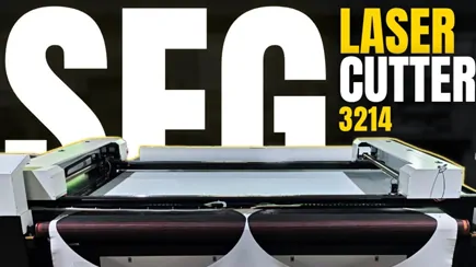 3214 Fabric Laser Cutter | For SEG