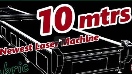 10 Meters Fabric Laser Cutter