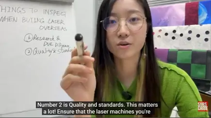 8 Things to Look out for when Buying Laser from Overseas