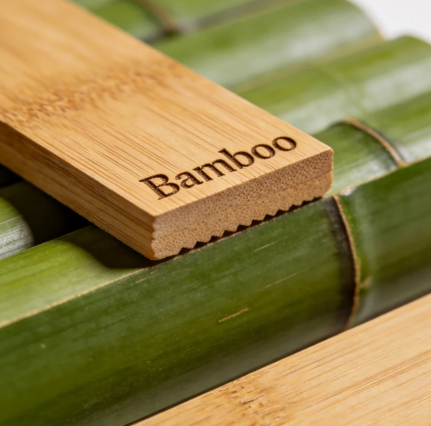 Solid Wood and Bamboo