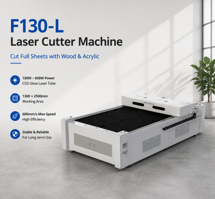 F130-L Laser Cutter Machine