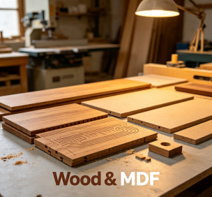 Wood and MDF