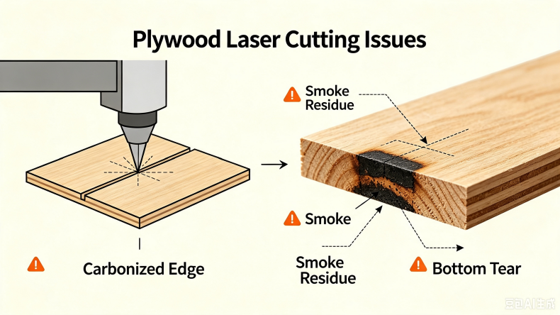 Plywood Laser Cutting Issues