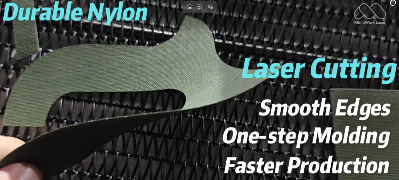 Laser Cutting Nylon Fabric