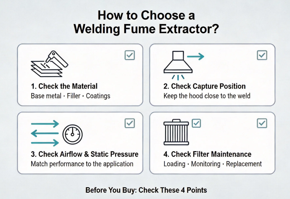 MimoWork welding fume extractor buying checklist for laser welding