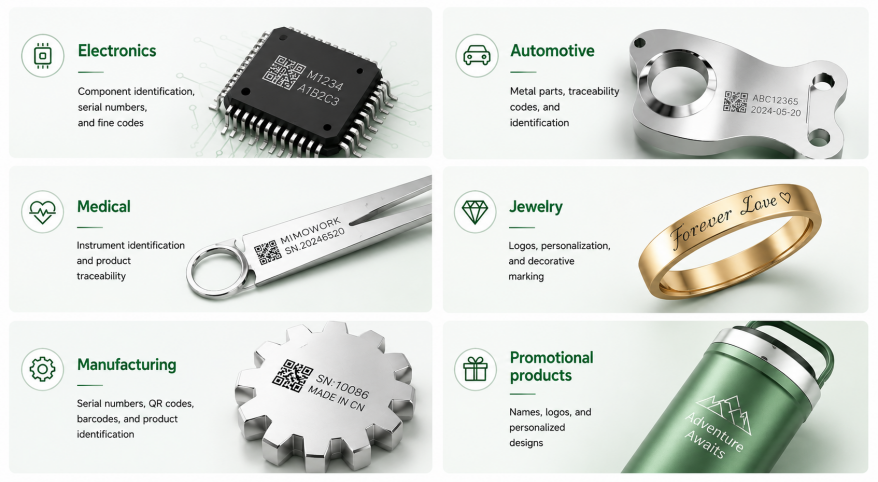 Applications of Small Laser Marking Machines